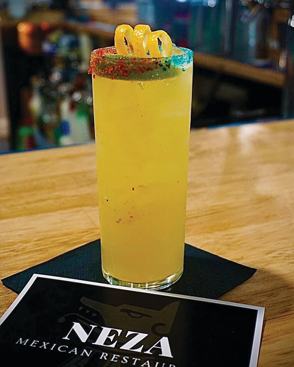 Neza offers authentic Mexican food and delicious cocktails including the Perro Salado "Salty Dog."